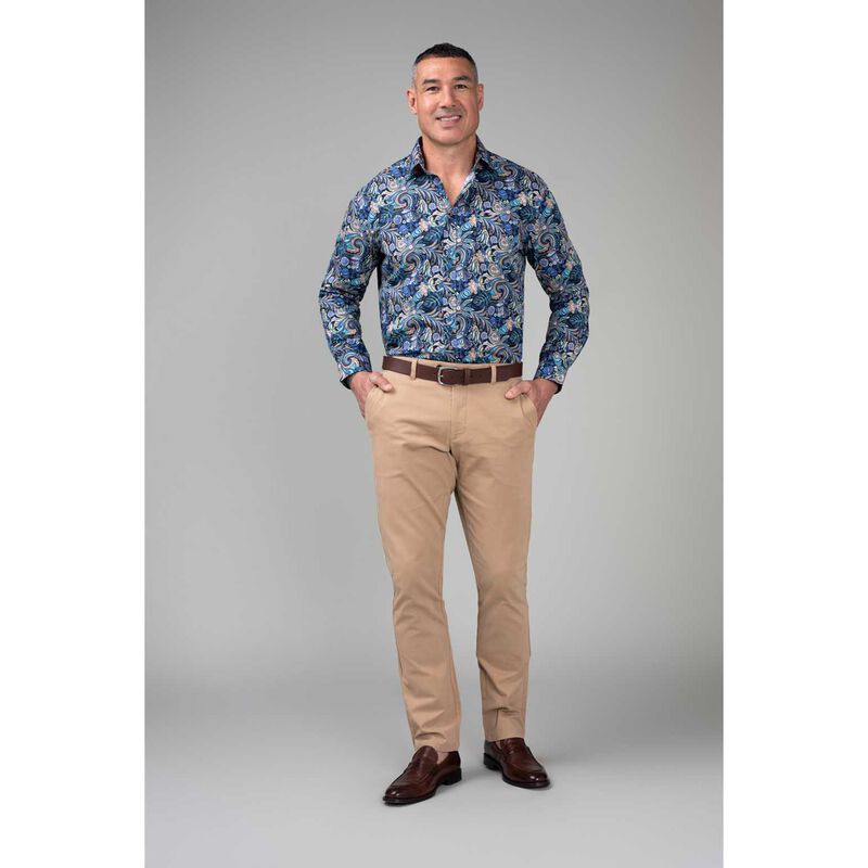 Rembrandt Tyler Camel Brown Textured Chino image number 3